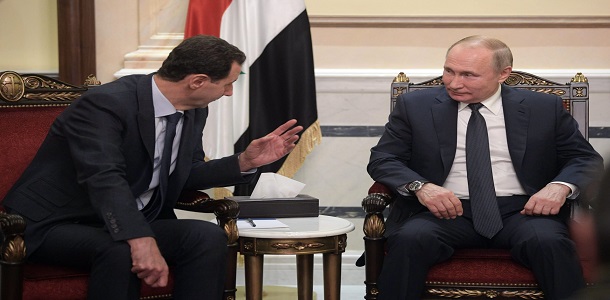 الأسد يعزي بوتين بضحايا الهجوم على "كروكوس سيتي" في موسكو