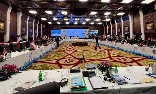 سوريا تشارك في مؤتمر العمل العربي المنعقد ببغداد 