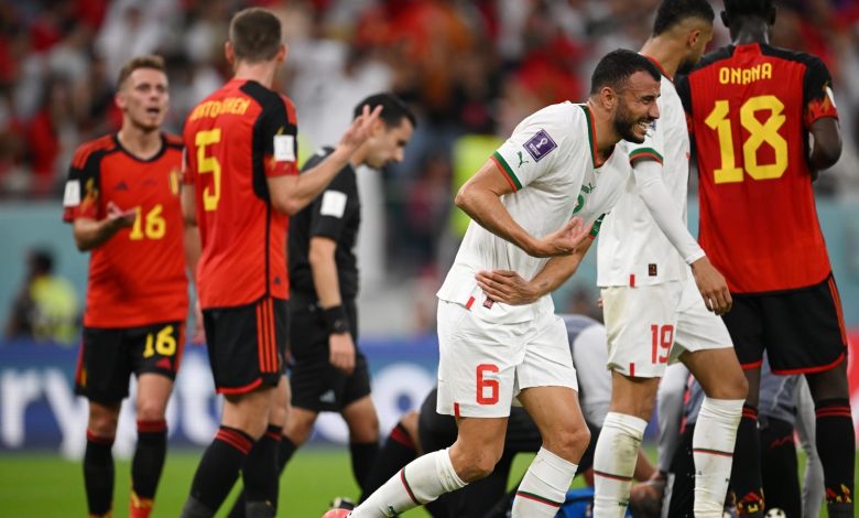 المغرب تهزم بلجيكا وتقترب من التأهل