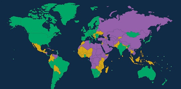  مؤشر الحرية العالمي لعام 2023.. تعرف على ترتيب سوريا 