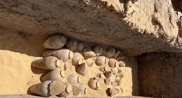 اكتشاف نبيذ محفوظ في صعيد مصر منذ 5000 عام