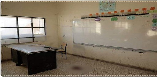 اصابات جراء قصف استهدف مدرسة بريف ادلب 