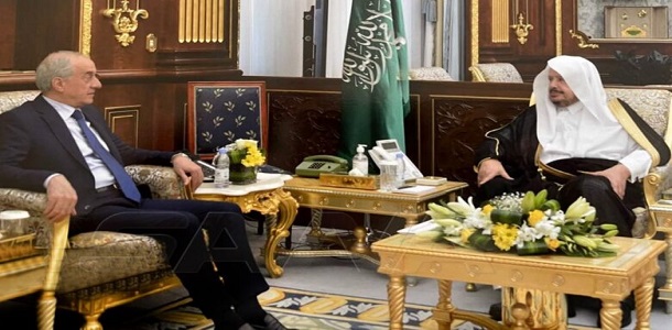 سوسان يبحث مع رئيس مجلس الشورى السعودي سبل تعزيز العلاقات الثنائية

