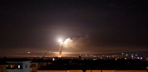 هجوم إسرائيلي على مواقع في جنوب دمشق 