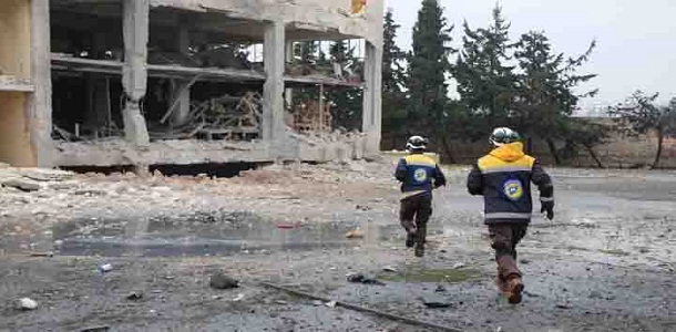 ضحايا جراء قصف  استهدف قرية الابزمو في ريف حلب