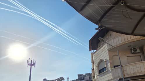 انتهاك جديد...سرب طائرات اسرائيلية تخترق الاجواء السورية