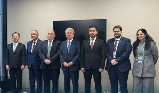 وزير المالية يلتقي في طوكيو رئيس الوكالة اليابانية للتعاون الدولي